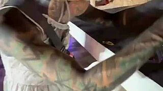 Crazy Cat Lady Feeds Stray Cats