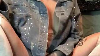 cute milf pumpkin elektric shows small tits in full clip