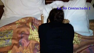 I suck his pinga and he bursts my tube with semen