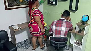 huge latina stepmother fucking young stepson intensely