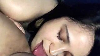 Petite Colombian Teen Performs Mysterious Rimjob Act