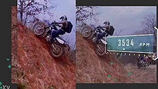 Japanese Yz250fx Motorcycle Model Features Asian Design Elements