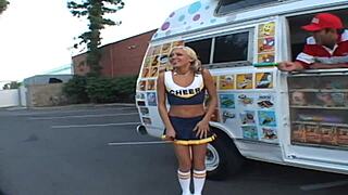 kacey jordan banging her mouth with ice cream before the sex