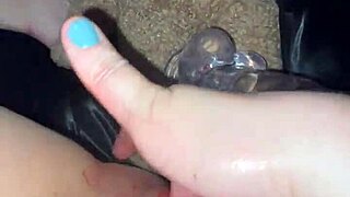 Virgin 18 First Time Deep Masturbation With Huge Glass Dildo