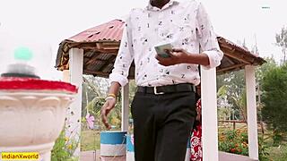 Watch Indian Wife Cheat Outdoors!