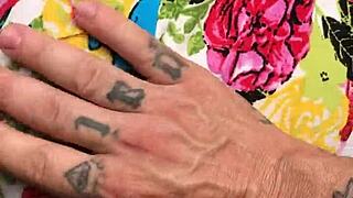 I give my stepdaughter a delightful massage that ends with a happy surprise using her favorite toy