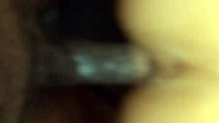 hey, check out this bbc stretching that creamy interracial pussy real good, it's wild