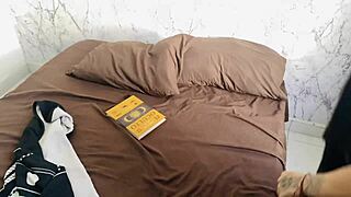 I find my girlfriend masturbating and she fucks me