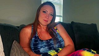 Hotwife brings home creampie for hubby to clean up.