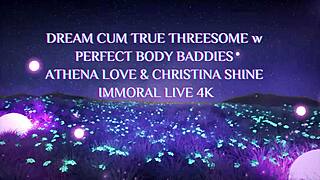 Athena and Christina, are you both riding Dean Van Damme's cock in this hot car threesome?