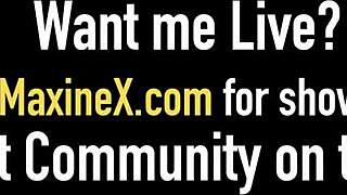 Janessa Jordan gets tied up and pleased by girlfriend Maxine X in BDSM