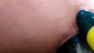 Stretching My Asshole with Dildo Toys for Flexibility