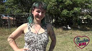 khala's tight pussy in outdoor threesome