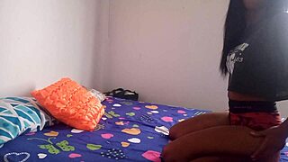 Hot latina in transit through colombia i love touching myself and exploring my saggy natural tits