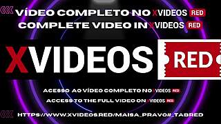 Maisa and Bruna give amazing oral in blowbang