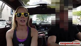 skinny blonde woman gets railed by the pawn dude at the pawnshop on hidden cam