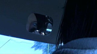 Slutty Brunette Secretary Feels Intense Pleasure