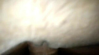 The hot girl says, 'I'm enjoying this wet pussy fucking and creampie so much!'