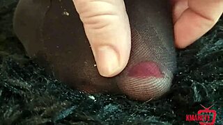 playing with my submissive doll in a gentle home game