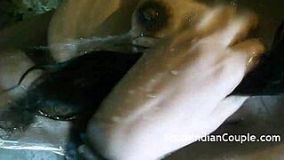 Young Indian aunt fucked by brother-in-law in homemade video