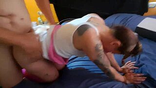 Argentina enjoys anal sex with her husband's friend, showing her greedy side