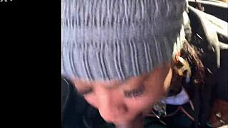 Ebony snowboarder deepthroats monster cock