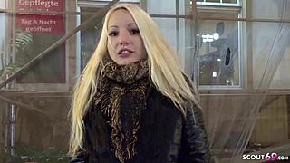 german scout interviews teen for casting and anal sex