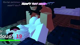 why does this roblox slut keep coming back for more action