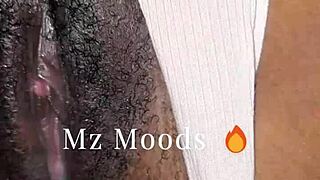 Mz moods licks amateur pussy