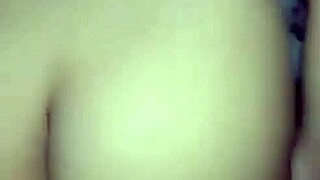 I admire my sexy arab milf wife's perfect ass in this intimate moment