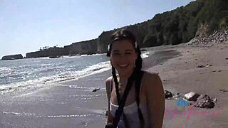 Brianna Arson Gives Head During Coast Cruise POV