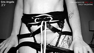 two girls share one cock in this french serie, sally valentine and cristina starr with cris angelo.