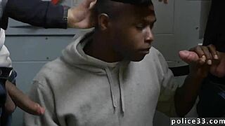 Shoplifting leads to hardcore gay assfucking
