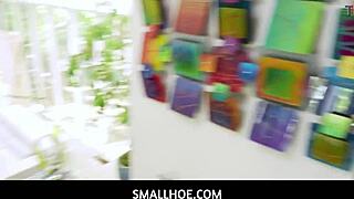 Smallhoe - that tiny Asian beauty Mina Luxx sucks her boyfriend's thick cock after our hide and seek game 😏