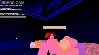 Stepmom Sucks Cock of Stepson While Father Works Roblox