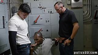 Shoplifting leads to hardcore gay assfucking