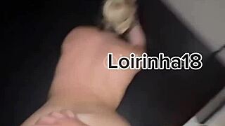 Amateur Filmmaker Captures a Hot Blonde's Stay at the Motel