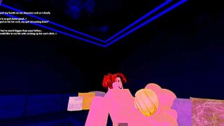 Stepmom Sucks Cock of Stepson While Father Works Roblox