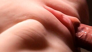 fucking her smooth wet pussy is intense with double penetration toys