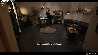 Thief girl faces humiliation in sexy lady's house with voodoo magic and solo lesbian play