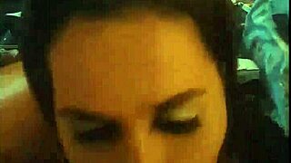 Fat Sri Lankan housewife Kandy Kane performs deepthroat in homemade amateur video