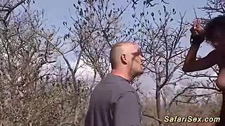 i think i got rough fucked outdoor by this big tit african milf it was so intense man