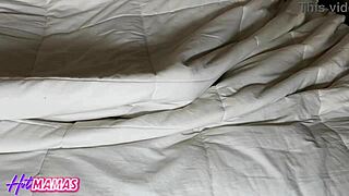 Milf slut banging two guys while husband watches 😈