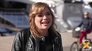 beautiful blonde thirsty for cocks