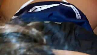 esta alumna saca la mejor nota de todo el colegio delicioso culotte with latina oral amateurs