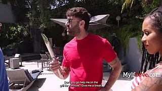 stepson sneaks in for anal fingering and sucking on memorial day holiday