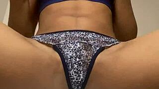 watch her masturbate that tight latina pussy rough