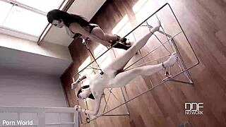 Latex Goddess Self-Spanking