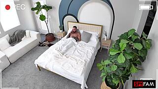 stepdad gets caught filling stepdaughter's tight pussy