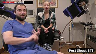 I love fucking the student body at work with her shaved pussy